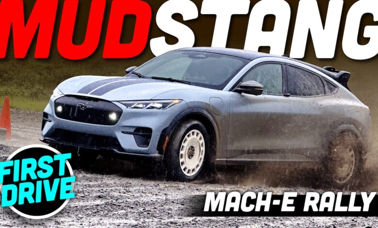 The Mustang Mach-E Rally Is The Most Hoonable Electric Car You Can Buy The Mustang Mach-E Rally Is The Most Hoonable Electric Car You Can Buy
