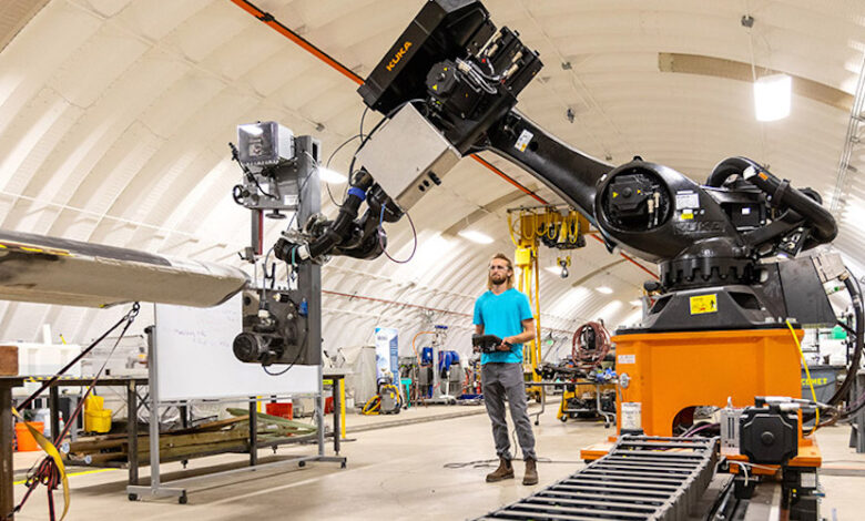 Robots recruited to manufacture wind turbines Robots recruited to manufacture wind turbines