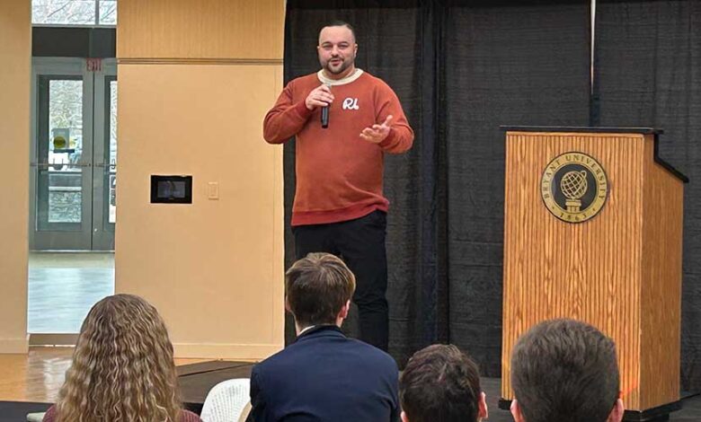 Bryant University Entrepreneurship Conference sparks innovation, motivates gamechangers Bryant University Entrepreneurship Conference sparks innovation, motivates gamechangers