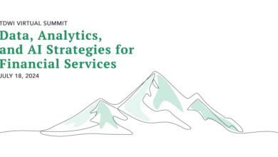 TDWI Virtual Summit Series: Data, Analytics, and AI Strategies for Financial Services