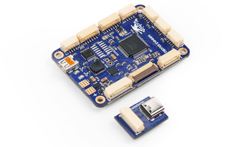 Ochin V2 tiny Raspberry Pi CM4 robotics carrier board gets micro HDMI port, Fast Ethernet support Ochin V2 tiny Raspberry Pi CM4 robotics carrier board gets micro HDMI port, Fast Ethernet support
