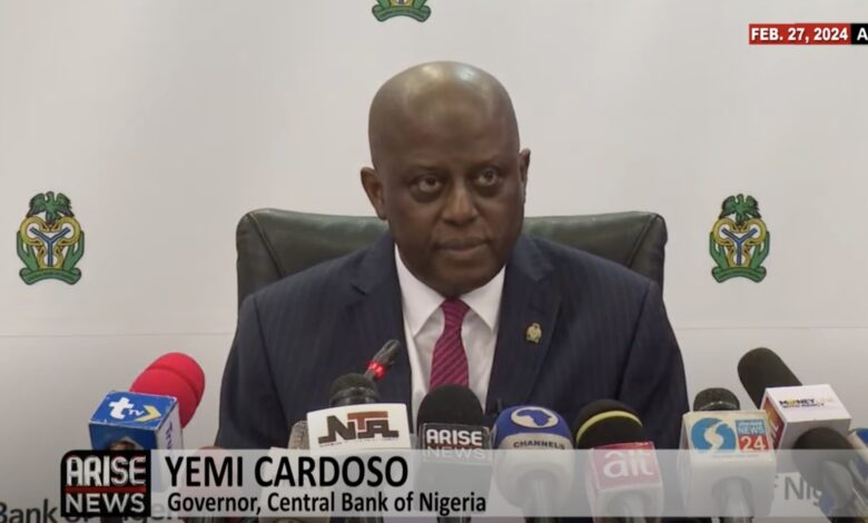CBN Bows to Pressure, Halts Implementation of Controversial Cybersecurity Levy CBN Bows to Pressure, Halts Implementation of Controversial Cybersecurity Levy