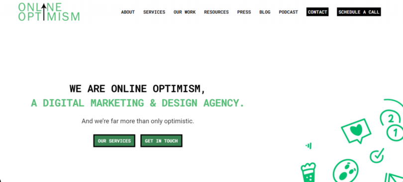 Online Optimism