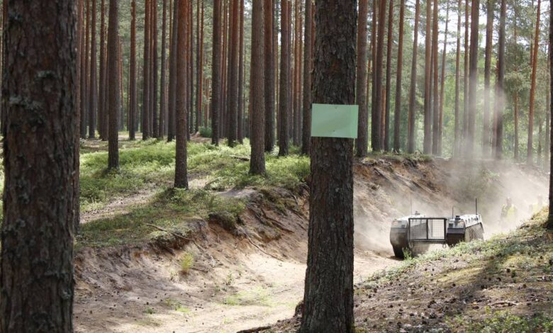 Russian forces may have seized first Estonian ground robot in Ukraine Russian forces may have seized first Estonian ground robot in Ukraine
