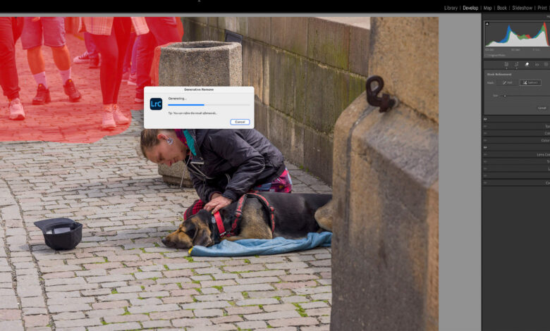 AI Generative Remove and Lens Blur are now in Lightroom AI Generative Remove and Lens Blur are now in Lightroom