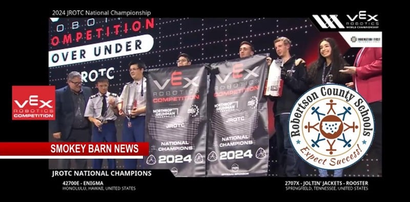 SHS Joltin' Jackets Win Vex Robotics World Championship