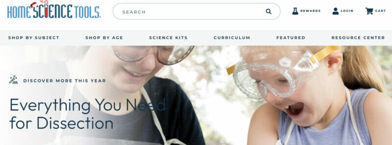 Shop Science Teaching School - Best E-commerce web designs