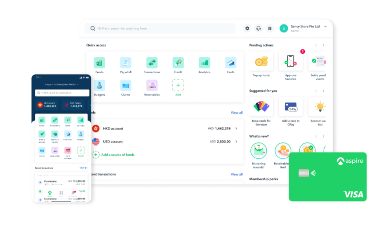 Singapore fintech firm Aspire enters Hong Kong, positioned for further growth across Asia Singapore fintech firm Aspire enters Hong Kong, positioned for further growth across Asia