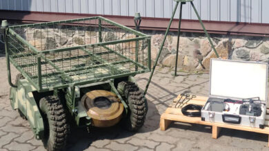 In Ukraine, a multifunctional robotic platform Mangust was developed