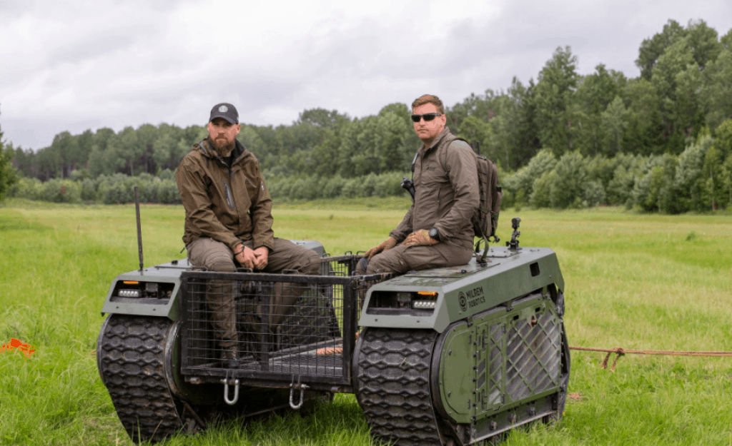 Комплекс THeMIS Milrem Robotics в Естонії. 2020 рік. Фото: sakala.postimees.ee