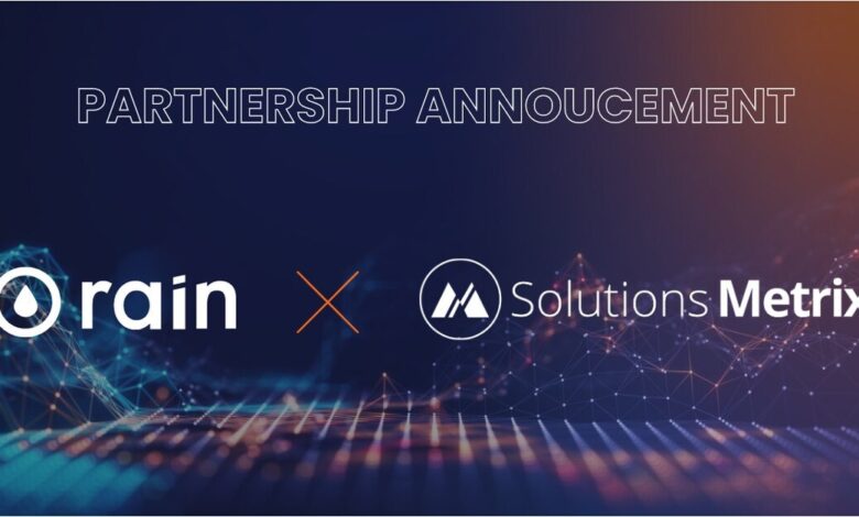 Solutions Metrix Partners with Rain Local Solutions Metrix Partners with Rain Local