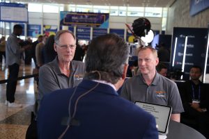 Stu Sjouwerman, founder and CEO of KnowBe4 Inc and Tony Pepper, co-founder and CEO of Egress Software Technologies Ltd talking to theCUBE about phishing prevention at RSA Conference 2024