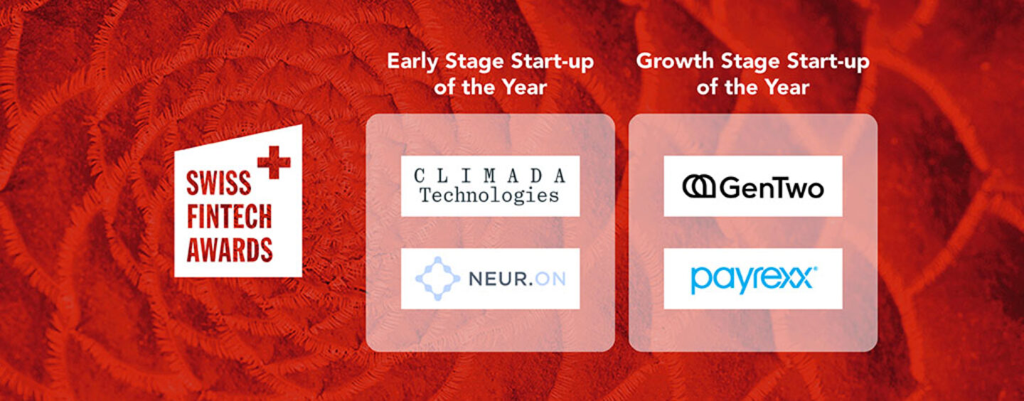 The 4 Finalists of the Swiss Fintech Awards 2024