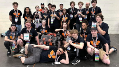 Orange High School robotics team repeats as state champion