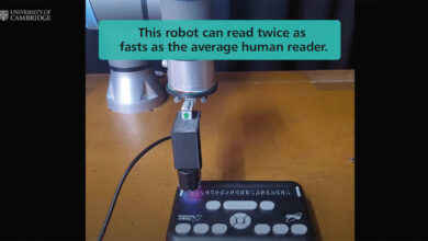 Robot Reads Braille Twice as Fast as Humans