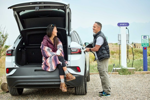 A Colorado Electric Byway must either have a dual-port DC fast charging station at least every 100 miles within the start and end of the byway or if the byway is under 100 miles long, the station needs to be available within 15 miles of the start or end of the byway. (Photo Courtesy Colorado Tourism Office)