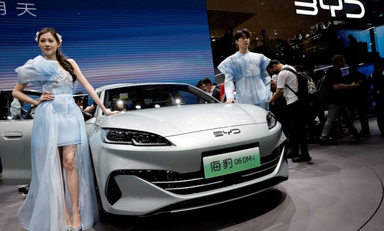 Chinese electric vehicles are climate-friendly. Biden says they’re bad for America. Chinese electric vehicles are climate-friendly. Biden says they’re bad for America.