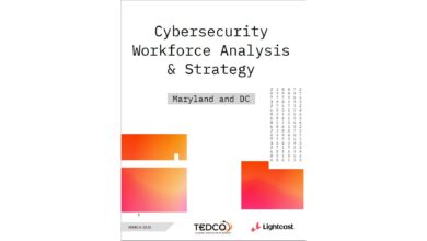 New TEDCO Study Outlines Steps for Developing Maryland’s Cybersecurity Workforce