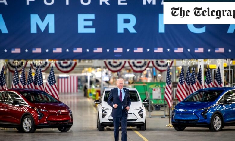 Biden prepares to slap tariffs on Chinese electric cars Biden prepares to slap tariffs on Chinese electric cars