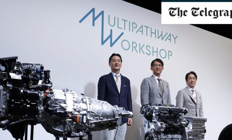 Toyota shuns electric cars with new generation of combustion engines Toyota shuns electric cars with new generation of combustion engines
