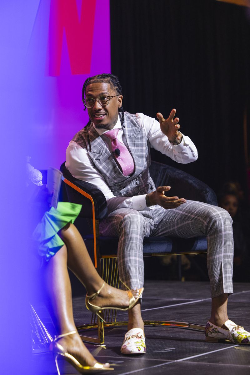 Nick Cannon at Black Enterprise Disruptor Summit in Atlanta.