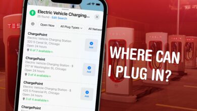 Find EV charging stations in Apple Maps