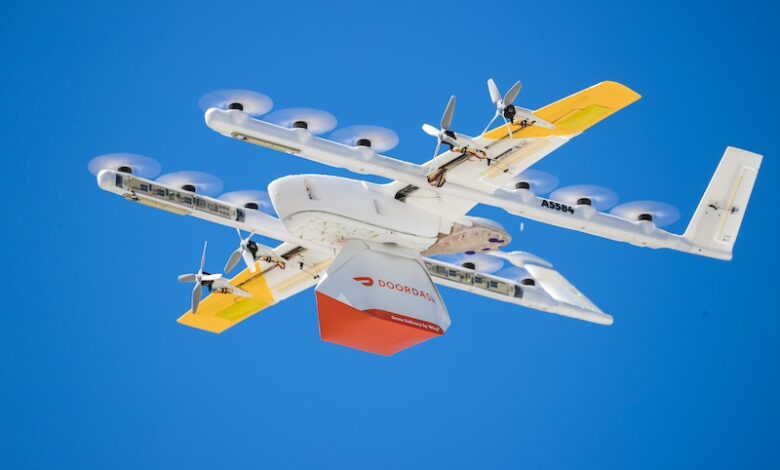 DoorDash and Wing launch drone delivery test in the US – Robotics & Automation News DoorDash and Wing launch drone delivery test in the US – Robotics & Automation News
