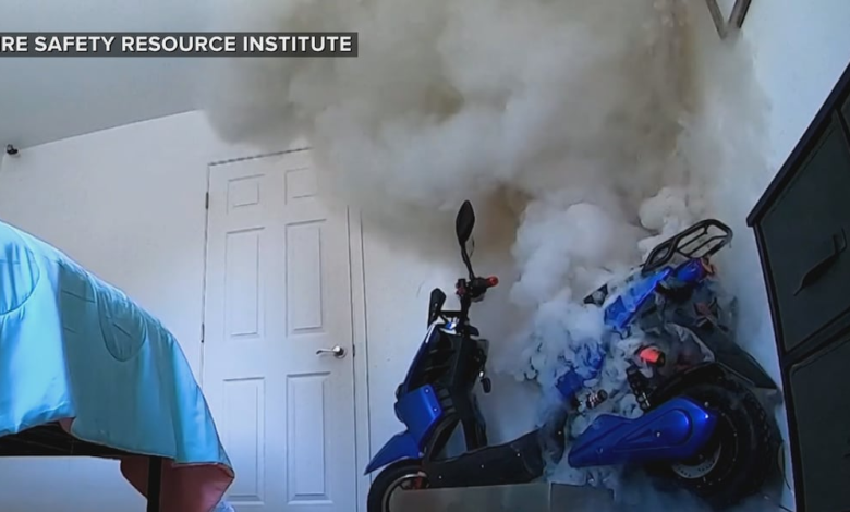 Florida battling lithium-ion battery fires as more electric vehicles hit the roads Florida battling lithium-ion battery fires as more electric vehicles hit the roads