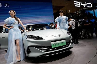 Chinese EV manufacturer BYD recently overtook Tesla as the world’s number one producer. Reuters
