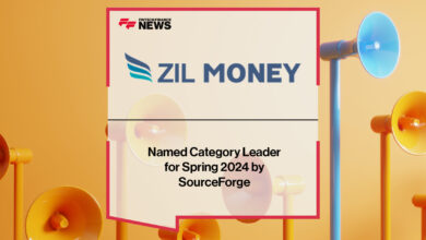 Zil Money Named Category Leader for Spring 2024 by SourceForge