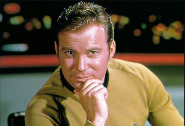 William Shatner as Captain Kirk