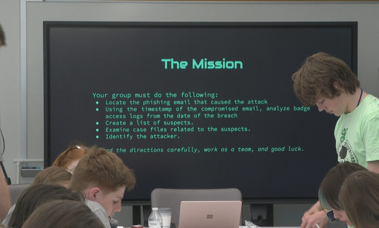 Cybersecurity training teaches Northeast Tennessee students dangers of the internet Cybersecurity training teaches Northeast Tennessee students dangers of the internet