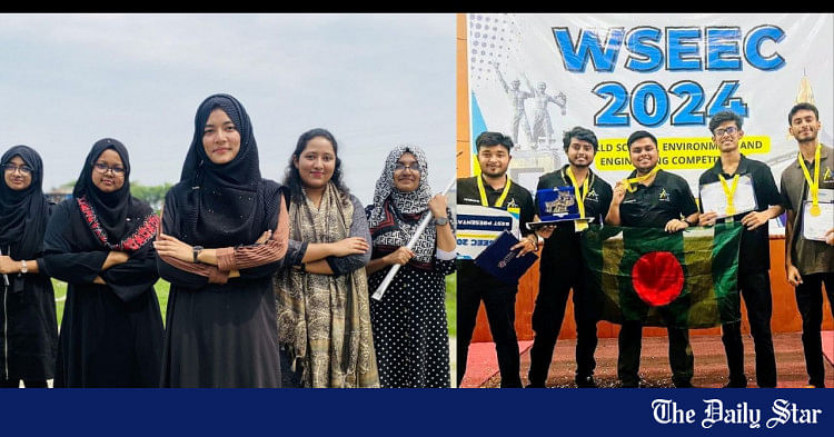 2 Bangladeshi robotics teams win Gold at WSEEC 2024 2 Bangladeshi robotics teams win Gold at WSEEC 2024