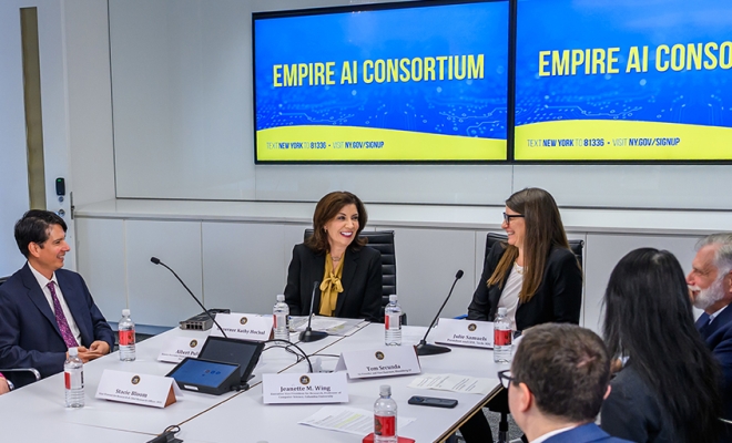 Governor Hochul, Industry Leaders and Advocates Celebrate Empire AI Consortium to Make New York a Global Leader in Artificial Intelligence Governor Hochul, Industry Leaders and Advocates Celebrate Empire AI Consortium to Make New York a Global Leader in Artificial Intelligence