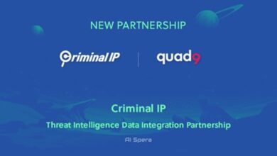 Criminal IP and Quad9 Collaborate to Exchange Domain and IP Threat Intelligence