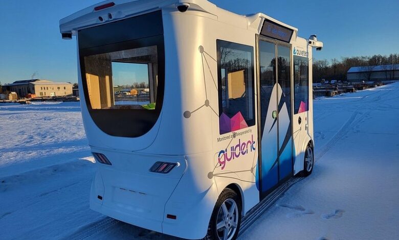 Auve Tech launches its autonomous shuttle in the US – Robotics & Automation News Auve Tech launches its autonomous shuttle in the US – Robotics & Automation News