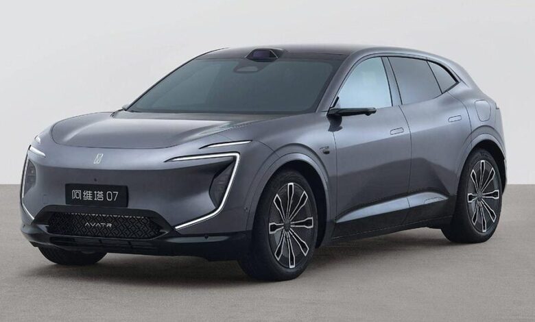 Avatr presents electric SUV crossover Avatr 07 Avatr presents electric SUV crossover Avatr 07