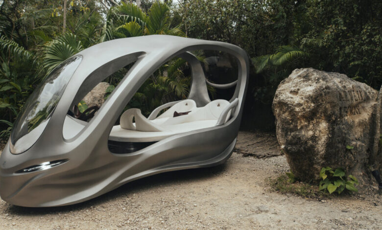 AZULIK launches EK, a doorless electric car with fiberglass body and wooden steering wheel AZULIK launches EK, a doorless electric car with fiberglass body and wooden steering wheel