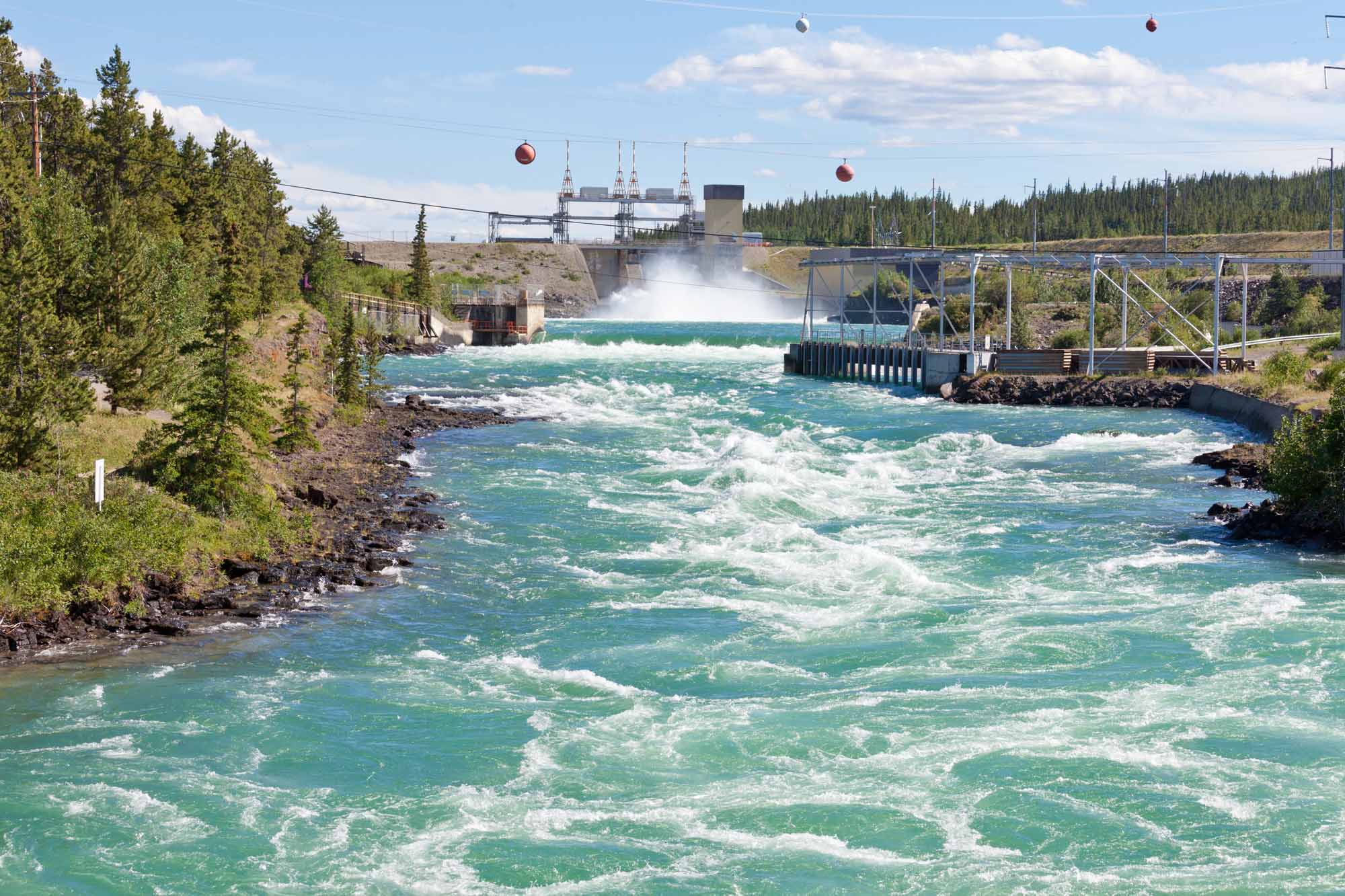 Whitehorse Hydro Power Dam Spillway Whitehorse Hydro Power Dam Spillway