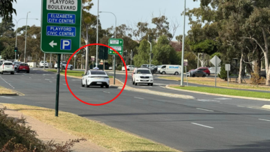 Detail spotted on taxi shows new reality on Aussie roads