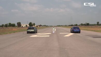 BMW i4 M50 Drag Races MG4 EV XPOWER, Budget Electric Vehicle Clocks Just Over 12 Seconds