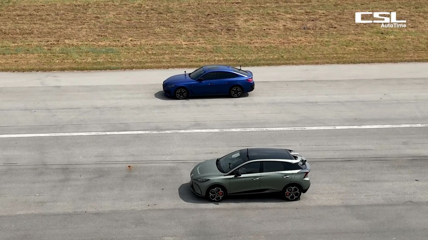 BMW i4 M50 vs MG4 EV XPOWER