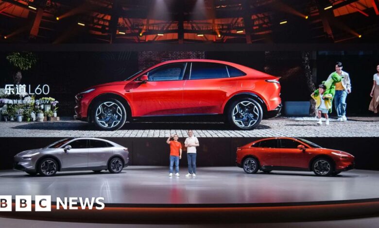 Chinese electric car maker Nio unveils rival to Tesla’s Model Y Chinese electric car maker Nio unveils rival to Tesla’s Model Y