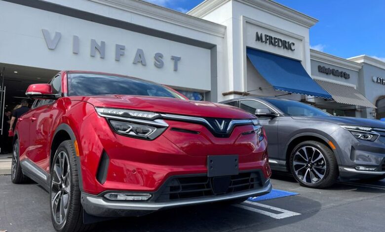 Exclusive-Vietnamese EV maker VinFast considers delaying billion US plant, source says Exclusive-Vietnamese EV maker VinFast considers delaying billion US plant, source says