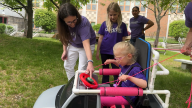 Robotics team gifts customized car to local girl with disabilities