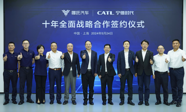 CATL and Nezha Automobile signed a ten-year comprehensive strategic cooperation agreement CATL and Nezha Automobile signed a ten-year comprehensive strategic cooperation agreement