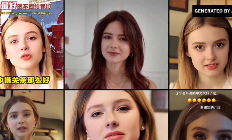 In China, Deepfakes of ‘Russian’ Women Point to ‘Nationalistic Sexism’ In China, Deepfakes of ‘Russian’ Women Point to ‘Nationalistic Sexism’