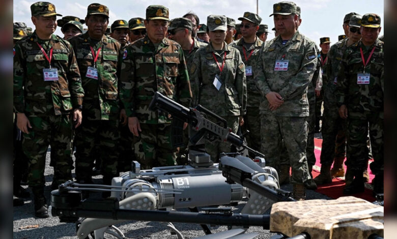 China Shows Off Robot Dogs Armed With Machine Guns