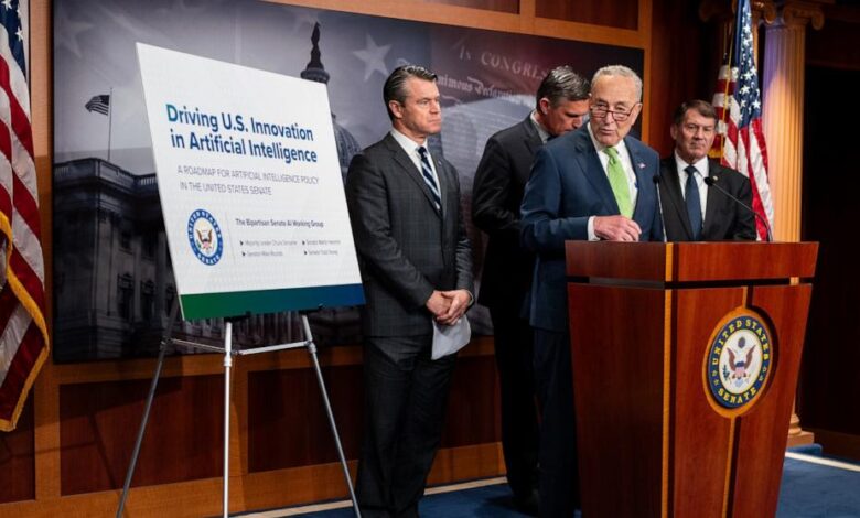 Senators unveil ‘roadmap’ for government-funded AI research, regulation Senators unveil ‘roadmap’ for government-funded AI research, regulation