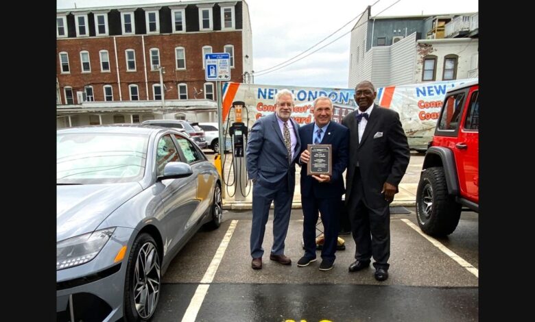 New London Named Leader In Electric Vehicle Charging Infrastructure New London Named Leader In Electric Vehicle Charging Infrastructure